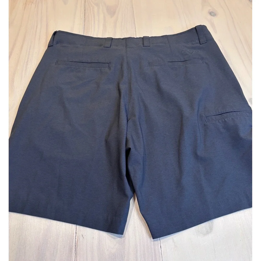 Callaway Mens Golf Shorts Navy Blue Stretch Performance‎ Size 34 CGBSF0S9